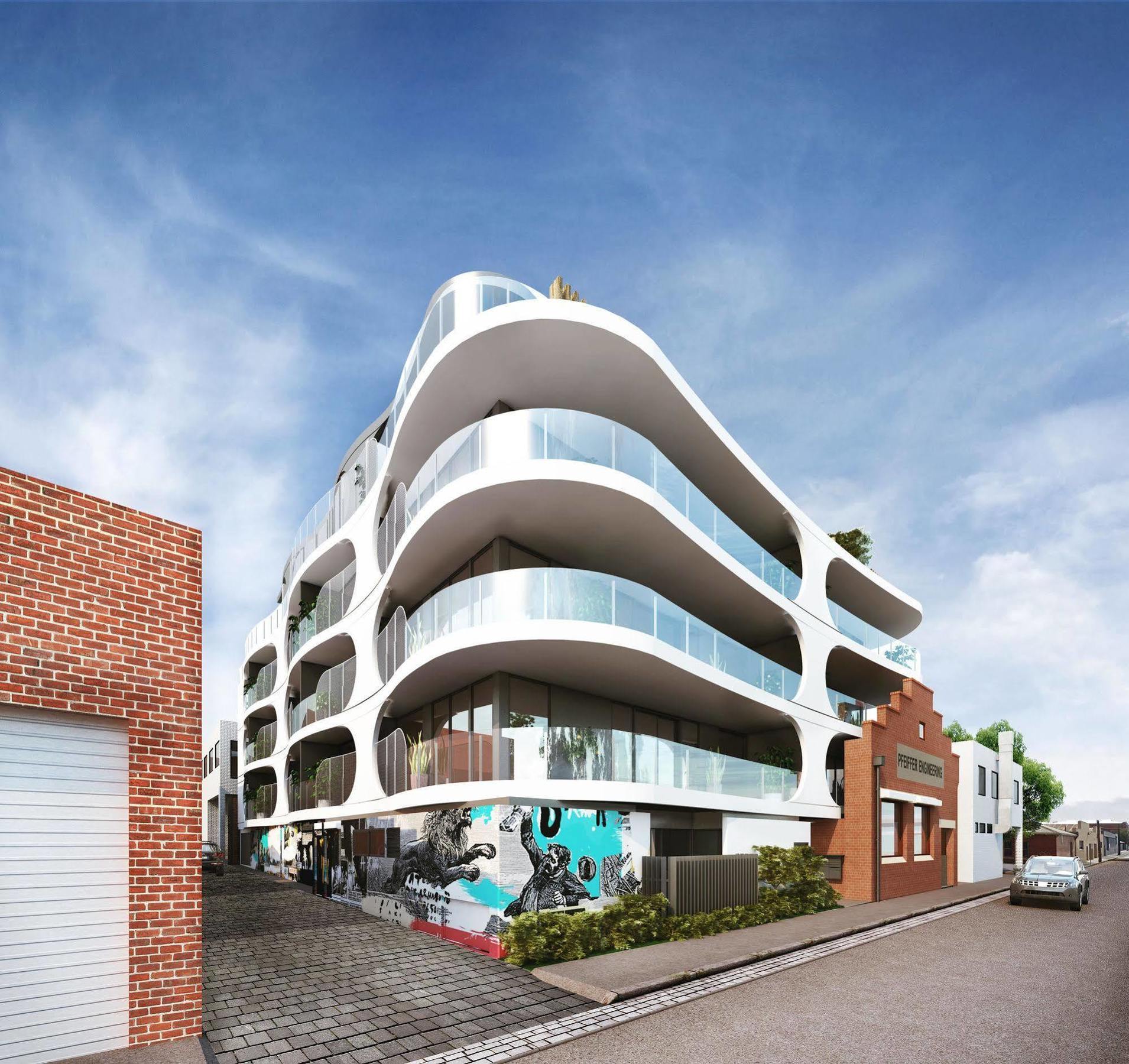 District Apartments Fitzroy Melbourne City Exterior foto