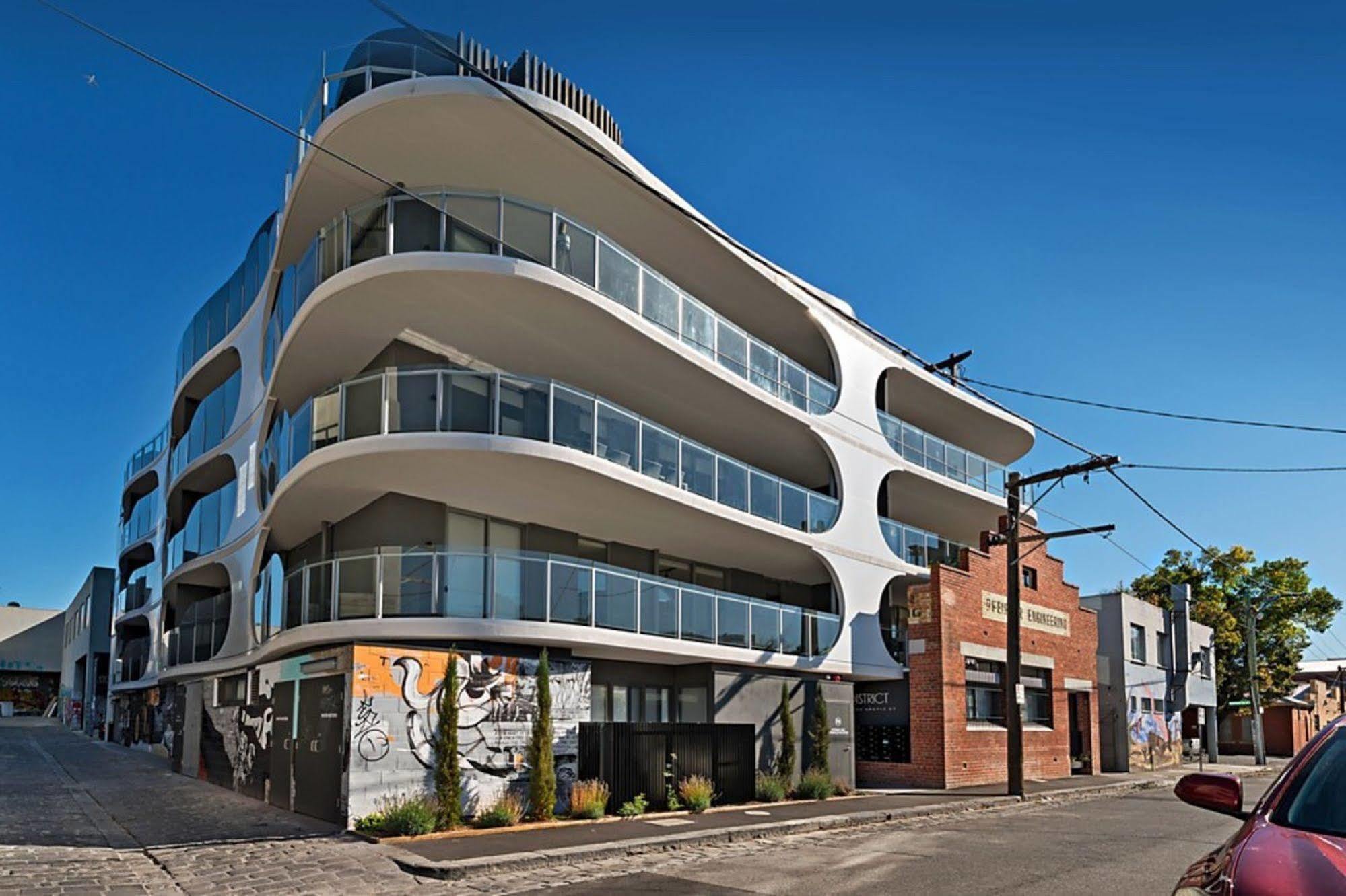 District Apartments Fitzroy Melbourne City Exterior foto